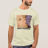 地球食べ物を与えの Tシャツ (正面)