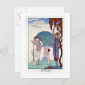 地球1925年(カラーリトボ) ポストカード (正面/裏面)