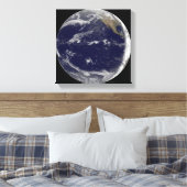 地球2の衛星画像 キャンバスプリント (インサイチュ (寝室))