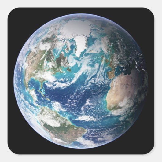 地球2 スクエアシール (正面)