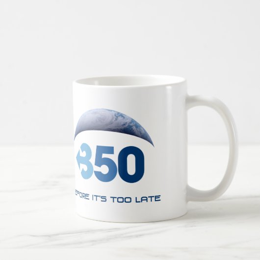 地球350 コーヒーマグカップ (右)