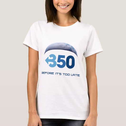 地球350 Tシャツ (正面)
