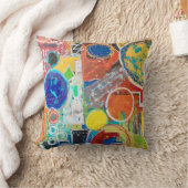 地球360 16 x 16ポリ装飾用クッション クッション (ブランケット)