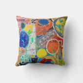 地球360 16 x 16ポリ装飾用クッション クッション (裏面)