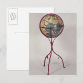 地球，インディアン海を表示 ポストカード (正面/裏面)