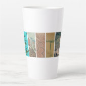 地球 カフェラテマグ (正面)