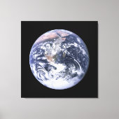 地球 キャンバスプリント (正面)