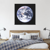 地球 キャンバスプリント (インサイチュ (寝室))