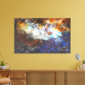 地球 キャンバスプリント (インサイチュ (リビング))