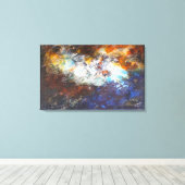 地球 キャンバスプリント (インサイチュ (ウッドフロア))