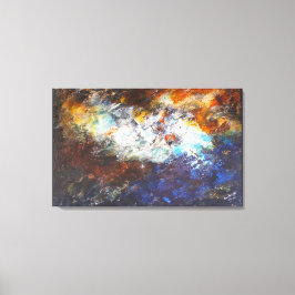 地球 キャンバスプリント