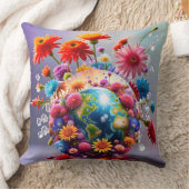 地球 クッション (ブランケット)