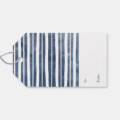 地球、クリスマスのギフトのラベルの平和 ギフトタグ (裏面横)