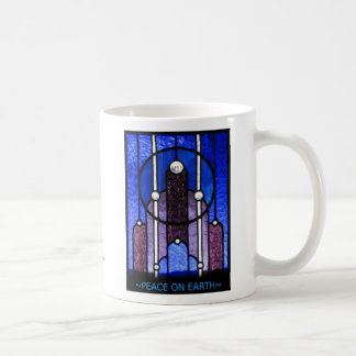 地球-コーヒー・マグの平和 コーヒーマグカップ