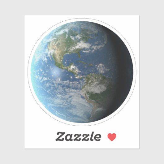 地球 シール (シート)