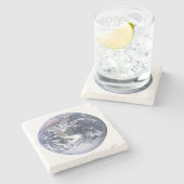 地球 ストーンコースター (横)