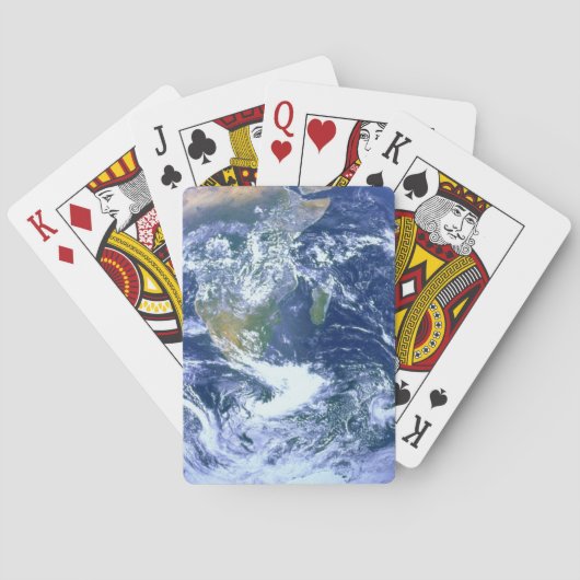 地球 トランプ (裏面)