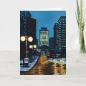 地球-ナッシュビルのクリスマスカードの平和 シーズンカード (正面)