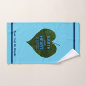 地球 – ハートアナグラム ハンドタオル (ハンドタオル)