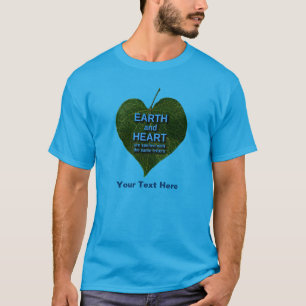 地球 – ハートアナグラム Tシャツ
