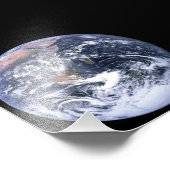 地球 フォトプリント            (角)