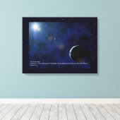 地球 – ペレク・シーラ キャンバスプリント (インサイチュ (ウッドフロア))