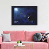 地球 – ペレク・シーラ キャンバスプリント (インサイチュ (リビング))