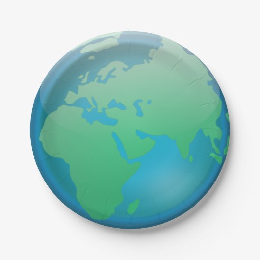 地球 ペーパープレート (正面)