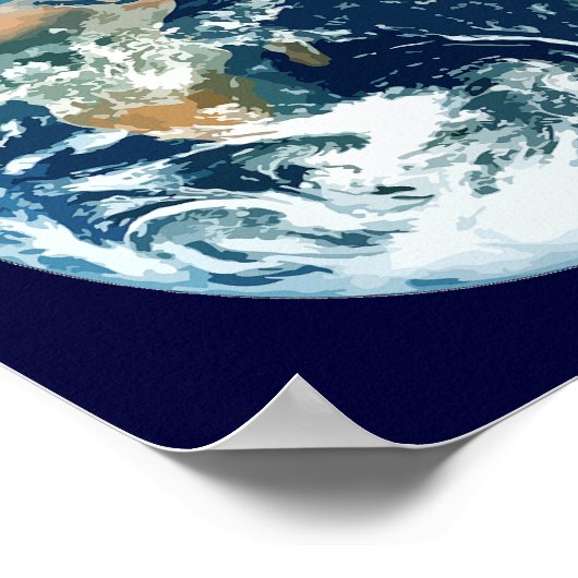 地球 ポスター (角)