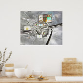 地球 ポスター (キッチン)