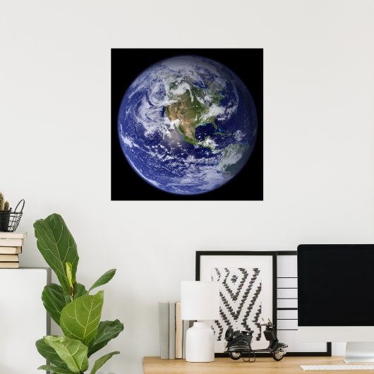 地球 ポスター (ホームオフィス)