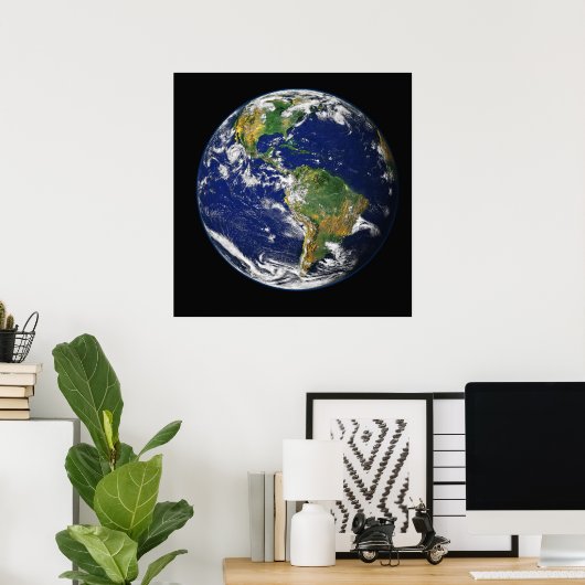 地球 ポスター (ホームオフィス)