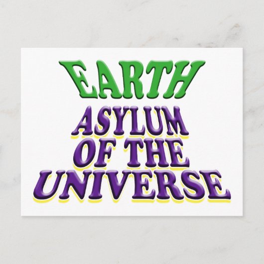 地球 ポストカード (正面)