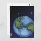 地球 ポストカード (正面/裏面)