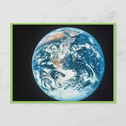地球 ポストカード (正面)