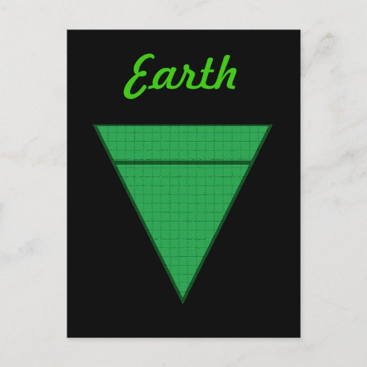 地球 ポストカード (正面)