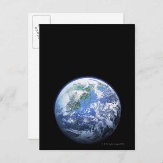 地球 ポストカード (正面/裏面)