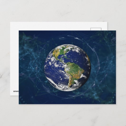 地球 ポストカード (正面/裏面)