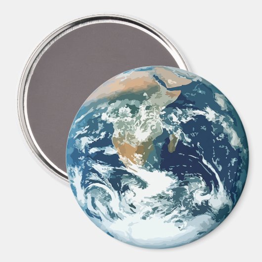 地球 マグネット (正面/裏面)