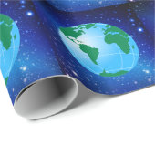 地球 ラッピングペーパー (ロールコーナー)