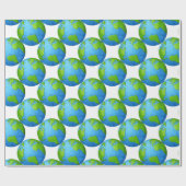 地球 ラッピングペーパー (フラット)