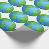 地球 ラッピングペーパー (角)