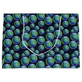 地球 ラージペーパーバッグ