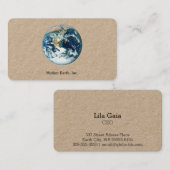 地球 名刺 (正面/裏面)