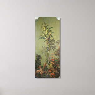 地球、描く一連のパネルから キャンバスプリント