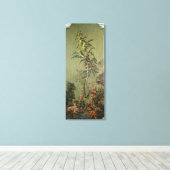 地球、描く一連のパネルから キャンバスプリント (インサイチュ (ウッドフロア))