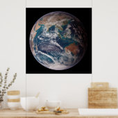 地球：東半球 ポスター (キッチン)