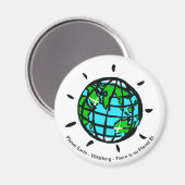 地球 – 磁石 (正面/裏面)