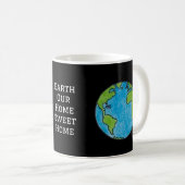 地球 私たちのホーム・スイート・ホーム コーヒーマグカップ (正面右)