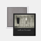 地球,空気,火,水 マグネット (正面/裏面)